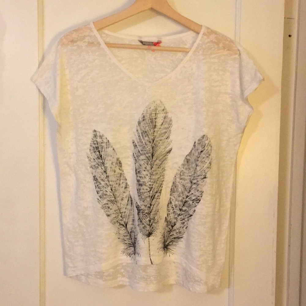 White t-shirt see through
